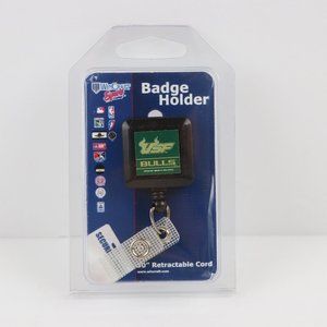 WindCraft Sports USF South Florida Bulls 30" Retractable Cord Badge Holder